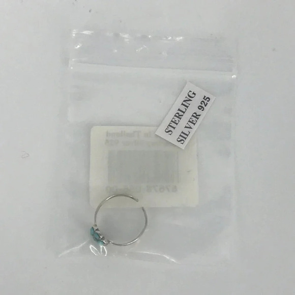 925 TOE RING XS STERLING SILVER BEADED FLOWER ADJUSTABLE OPEN BEACH VACATION - Picture 10 of 12